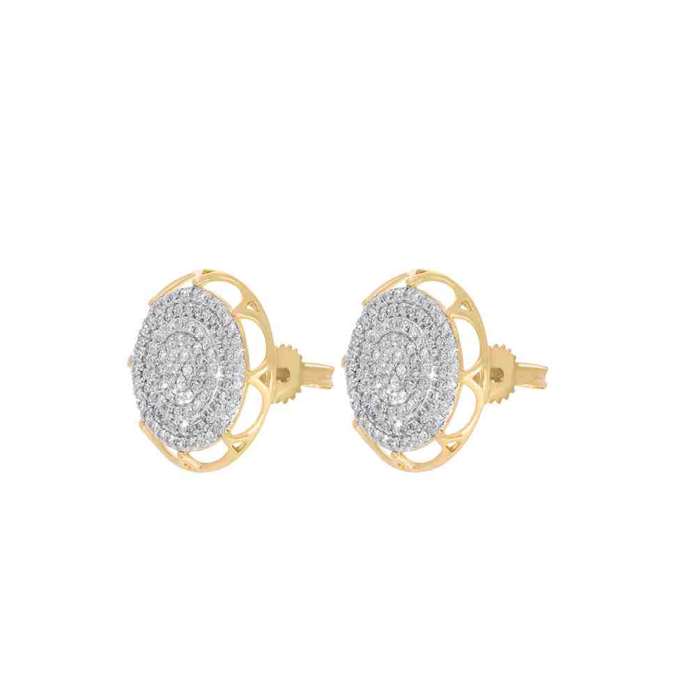 The Sun Beam Clamp Earring ER21425A